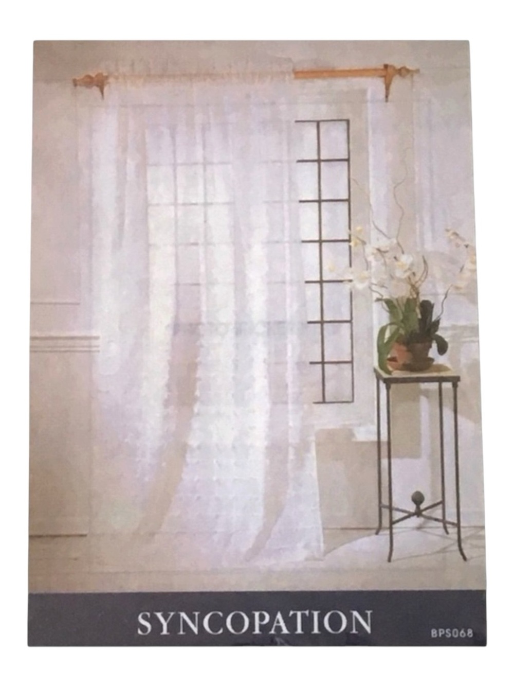 new Boho Chic ✶ Set 2 Rod Pocket Panel Curtains ✶ Semi Sheer Natural ✶ 40” x 84” - Picture 13 of 16
